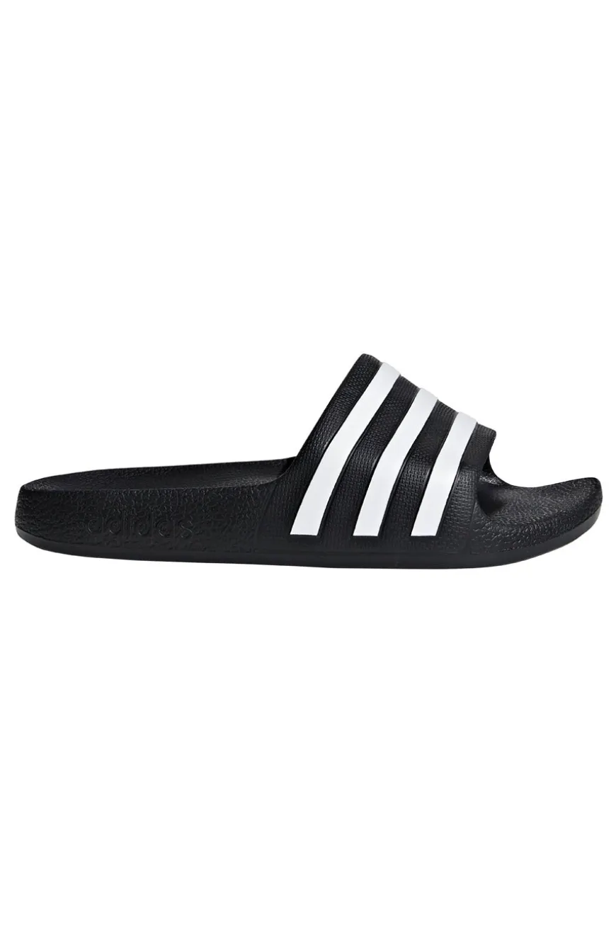 Adidas Adilette Aqua K Schwarze Gummipantoffeln