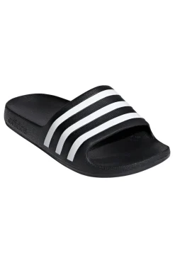 Adidas Adilette Aqua K Schwarze Gummipantoffeln
