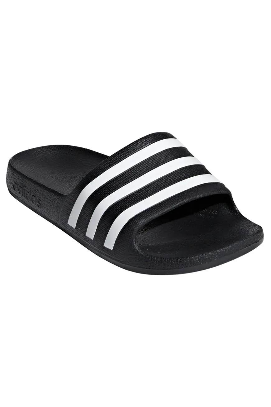 Adidas Adilette Aqua K Schwarze Gummipantoffeln