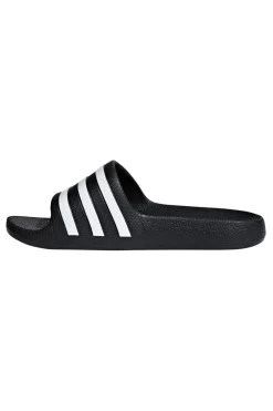 Adidas Adilette Aqua K Schwarze Gummipantoffeln