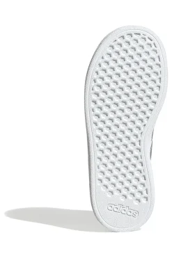 Adidas Grand Court 2 K – Weiße Sneakers mit silbernen Streifen