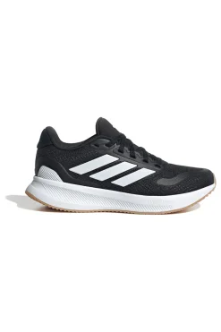 Adidas Runfalcon 5 J Schwarze Laufschuhe mit atmungsaktivem Obermaterial