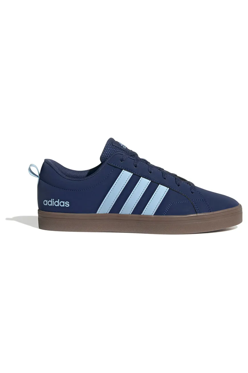 Adidas VS Pace 2 Navy Blue Skateboarding Sneakers with Light Blue Stripes