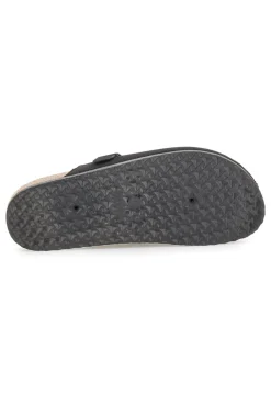 Altemberg 1310 Schwarze Schnallen-Clogs