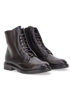 Anfibi moka in vera pelle Pittarello Must have T81224