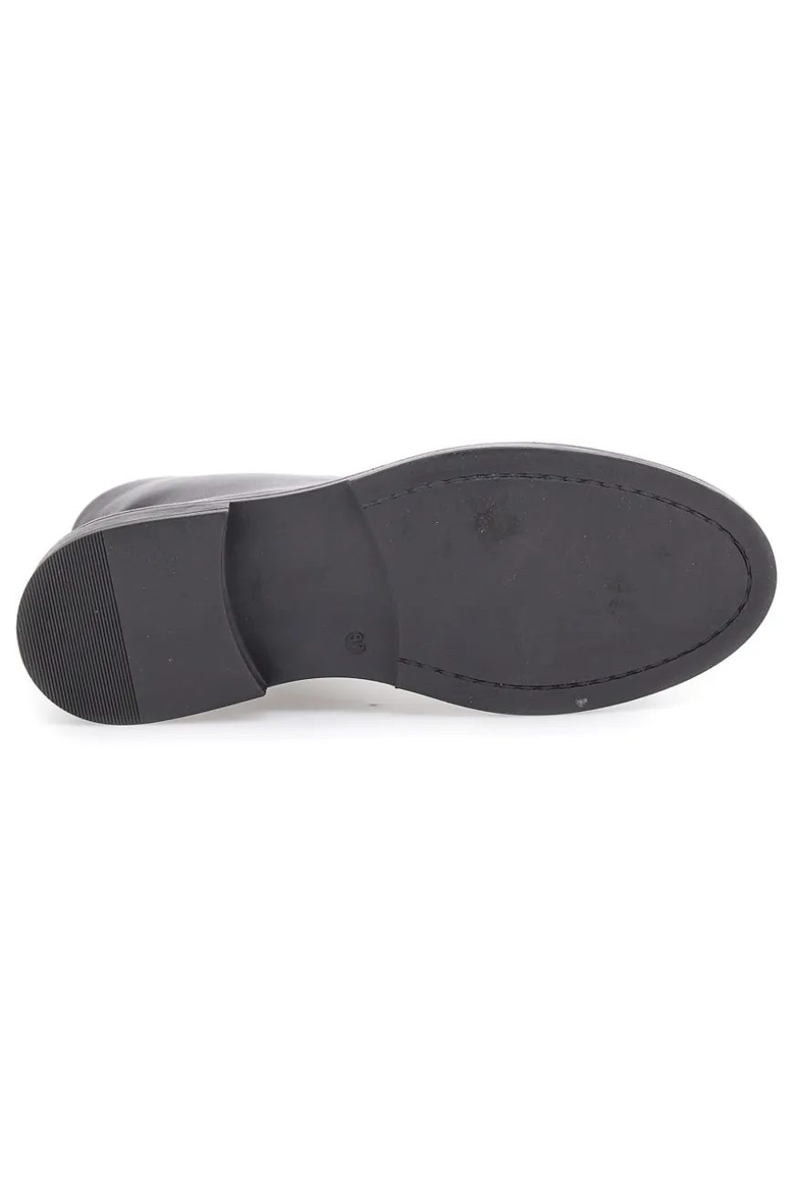 Anfibi moka in vera pelle Pittarello Must have T81224