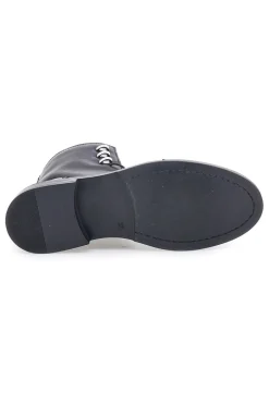Anfibi neri in vera pelle Pittarello Must have T81208