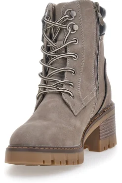 Anfibi taupe con doppia zip e interno caldo Altemberg 7