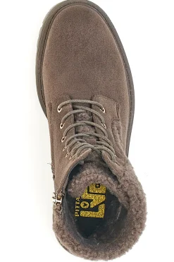 Anfibi Taupe con Pelo Esterno PITTARELLO LOVE 6904