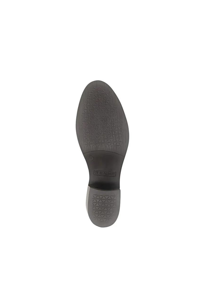 Bagatt D15AMQ374000 Stiefeletten aus warmem, braunem Leder mit Schnalle