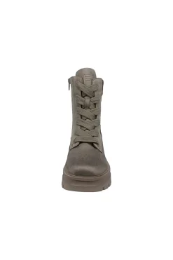 Bagatt D35ATS316469 warme Taupe-Reißverschlussstiefel mit Profilsohle