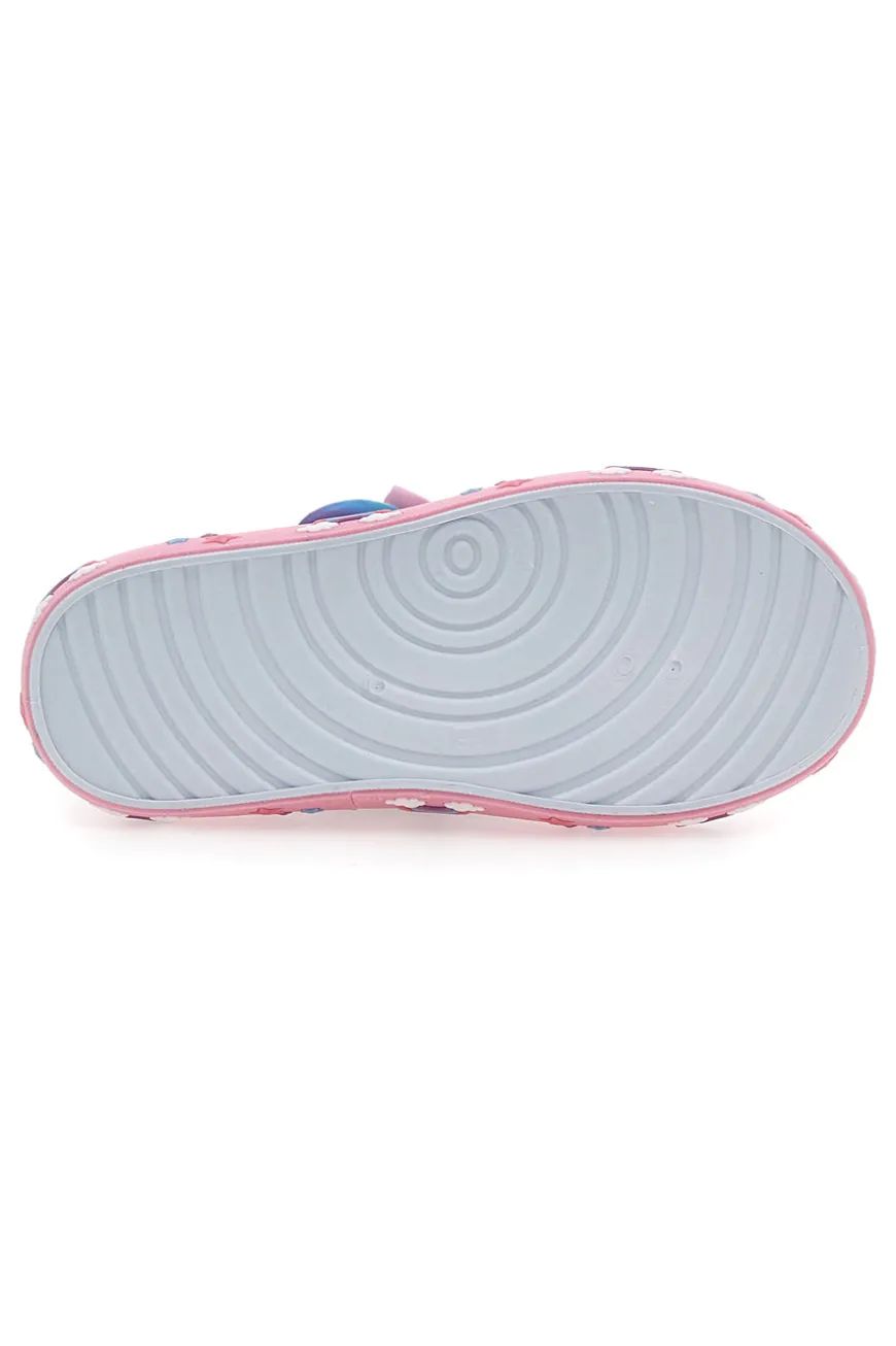 Ballerina rosa con stampa Unicorn S8010234T