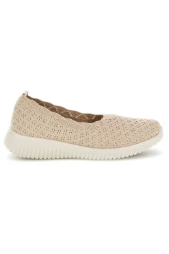 Ballerine beige traforate leggere Mio tempo MINA3063