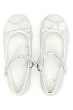 Ballerine Bianche con Cinturino e Fiocco GRAZIE GIRL 39G2509S