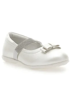 Ballerine Bianco Perlato Con Strass Energy 522