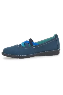 Ballerine Blu Con Elastici Prima Riga 19496FRUIT