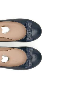 Ballerine con fiocco Grazie 309 Blu