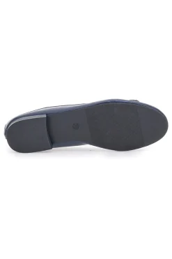 Ballerine Navy con Fibbia Decorativa Oro THE FIRST IDE172