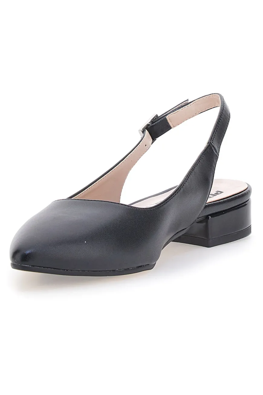 Ballerine Nere a Punta Pittarello Glam 3883