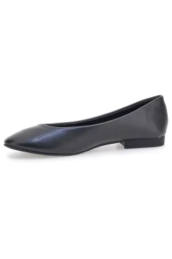 Ballerine nere basic in materie sintetiche The First IDEA06