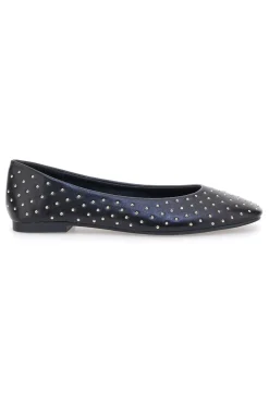 Ballerine nere con borchie The First IDEA13 da Donna