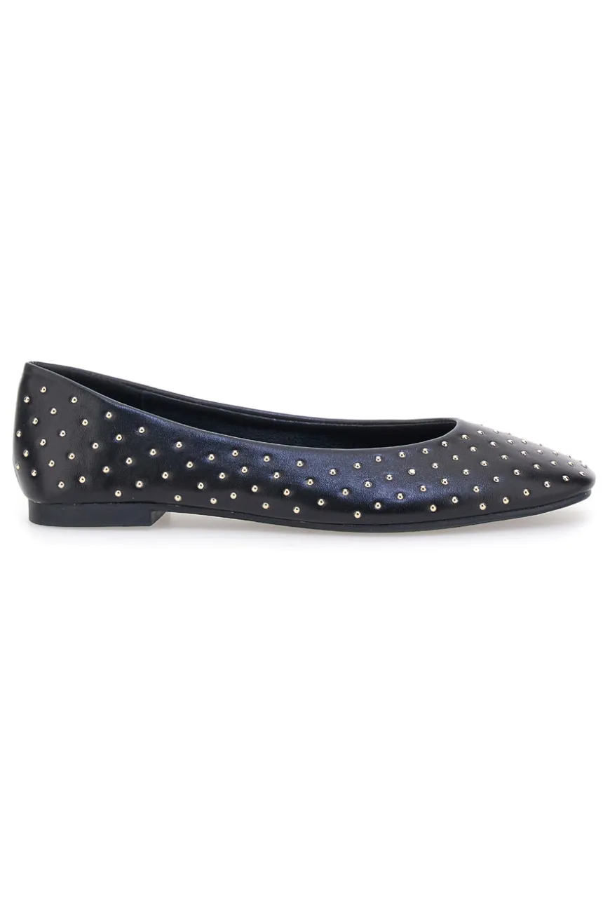 Ballerine nere con borchie The First IDEA13 da Donna