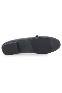 Ballerine nere con cinturini The First IDEA02
