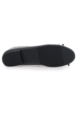 Ballerine nere con fiocco decorativo The First IDE1070