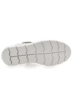 Ballerine Platino Con Cinturino e Strappo Pitt Kids 8128