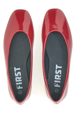 Ballerine rosse vernice The First IDEA13 da Donna