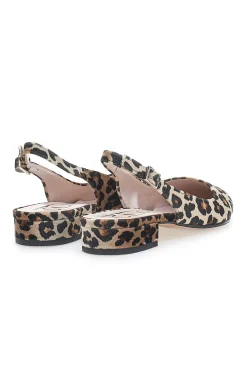 Ballerine Slingback Leopardate PITTARELLO GLAM 2883