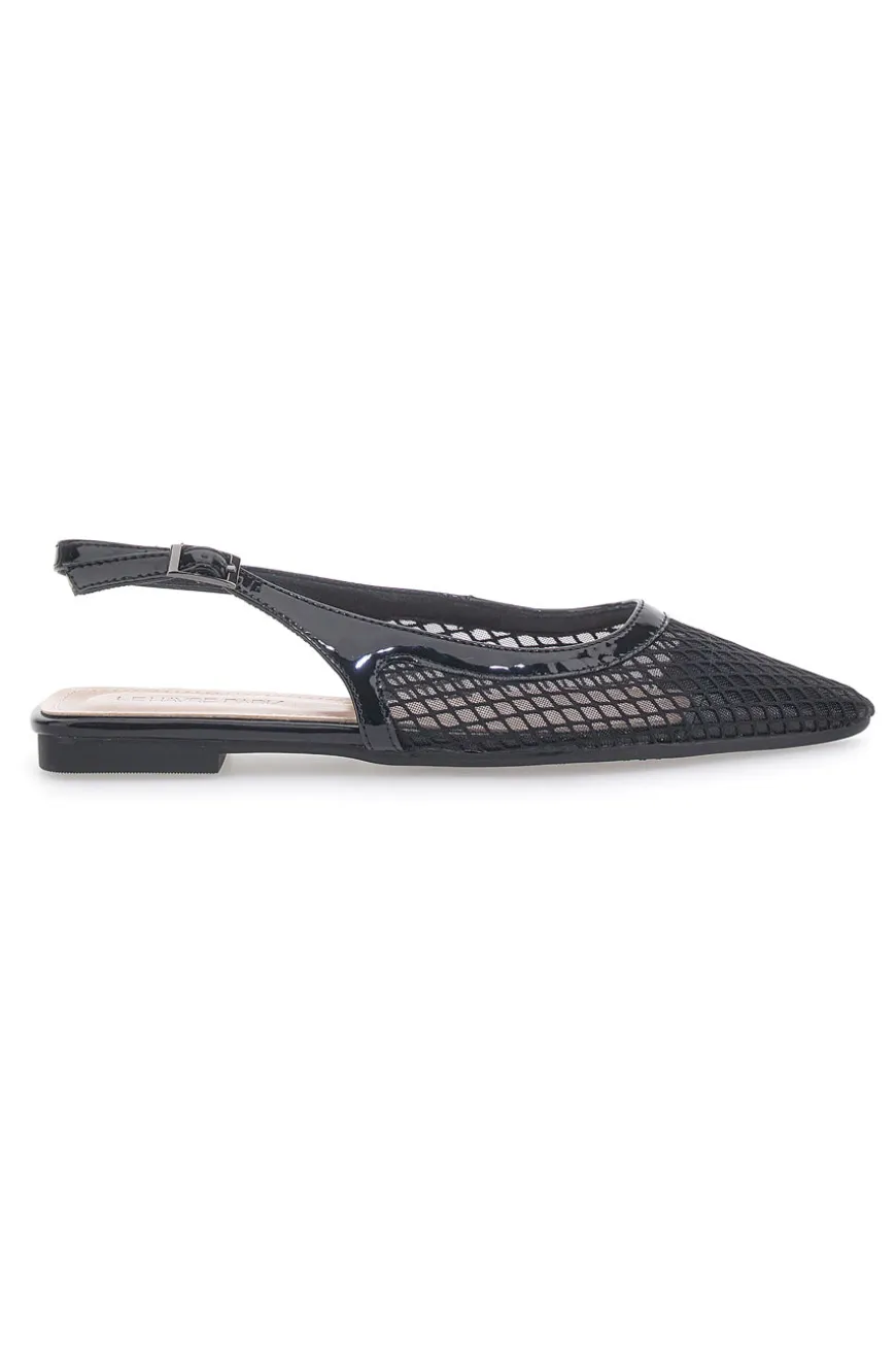 Ballerine slingback nere Le Havre Paris XQJ52012