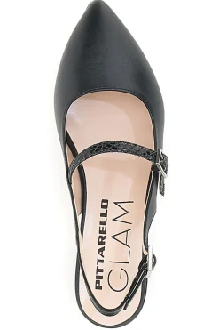Ballerine Slingback Nere Pittarello Glam 3888