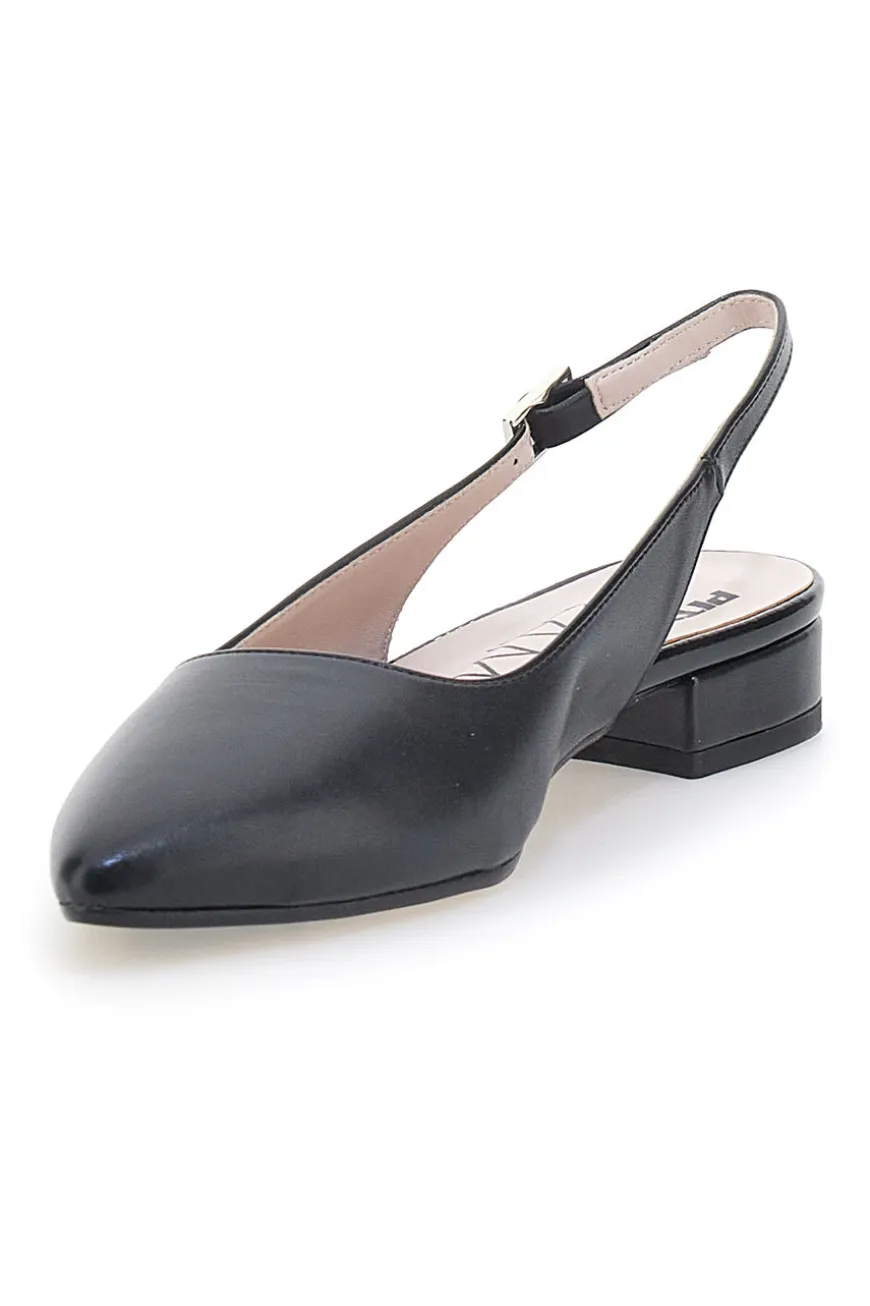Ballerine Slingback Nere PITTARELLO GLAM 2883