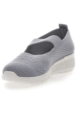 Ballerine Sportive Grigie con Cinturino Me & Me 090239