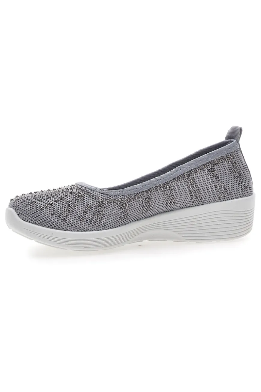 Ballerine Sportive Grigie Prima Riga 429
