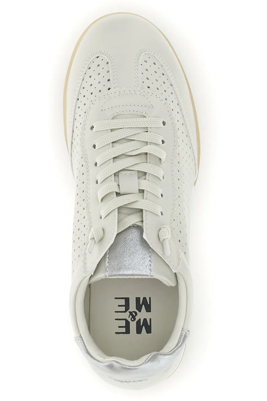 Beige leichte perforierte Turnschuhe Me & me TW26S5813805