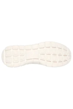 Beige Sneaker aus atmungsaktivem Mesh mit Skechers Track Front Runner Memory Foam-Innensohle