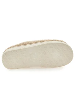 Beige Teddy-Hausschuhe Coveri World 233092
