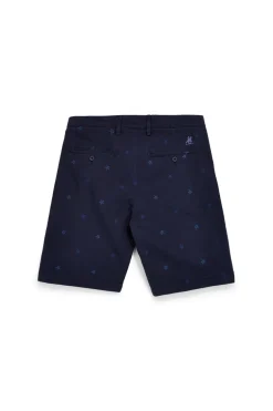 Bermuda blu con fantasia micro stelle U.s.grand polo US61050M