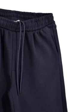 Bermuda blu tessuto in morbida maglia piqué con coulisse Pittarello Tierra pt-m-t-9076
