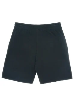 Bermuda neri in cotone con logo ricamato Us golf BE001