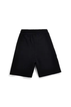 Bermuda nero in cotone con tasche laterali Abarth AH24SS005