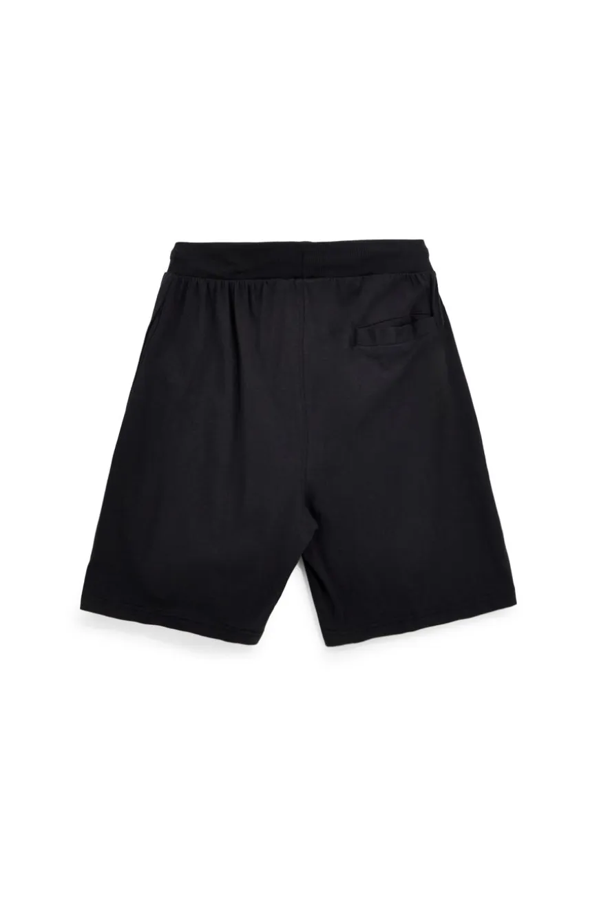 Bermuda nero in cotone U.s.grand polo US61713M