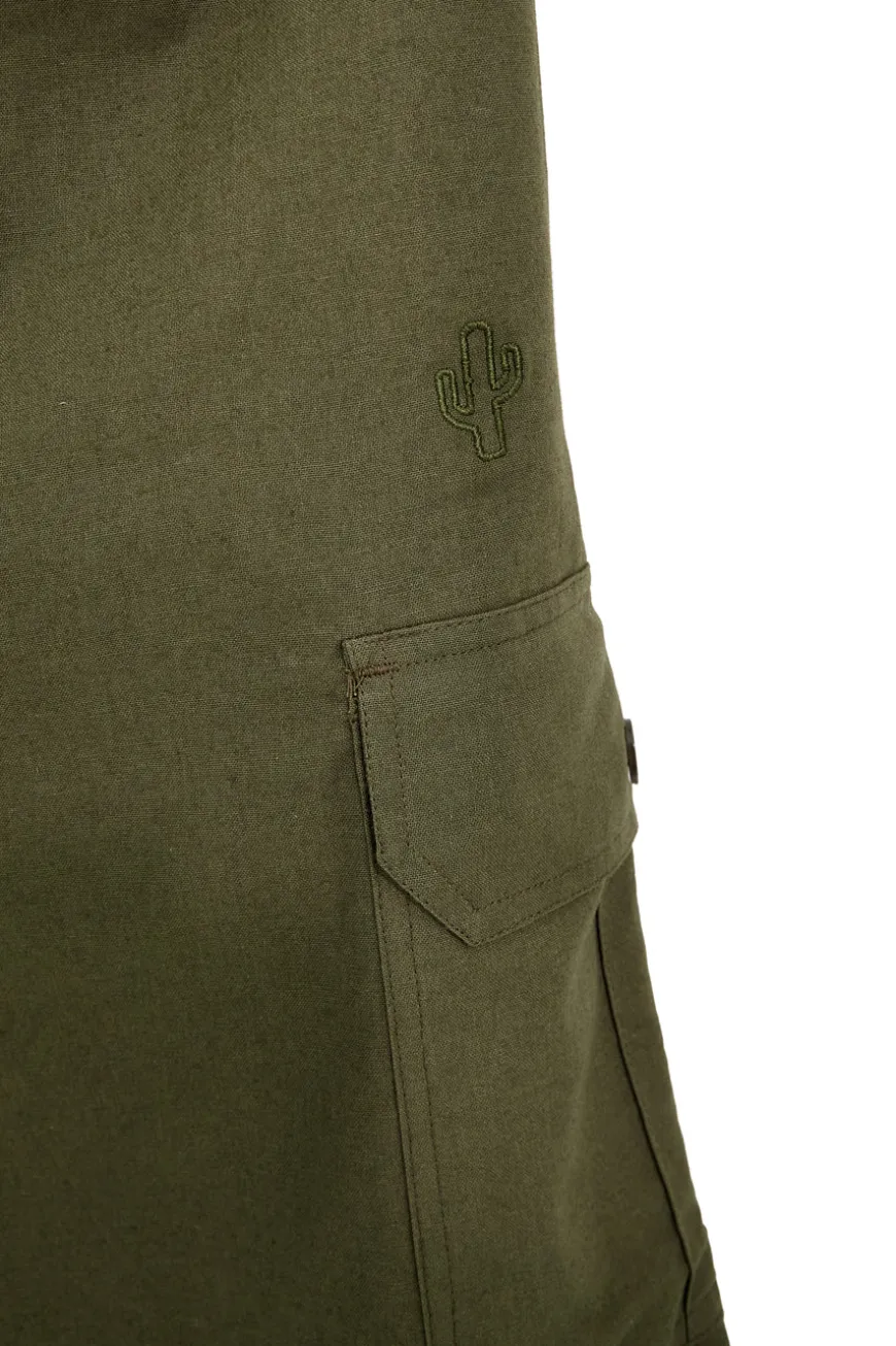 Bermuda verde militare cargo Pittarello tierra NBY7050