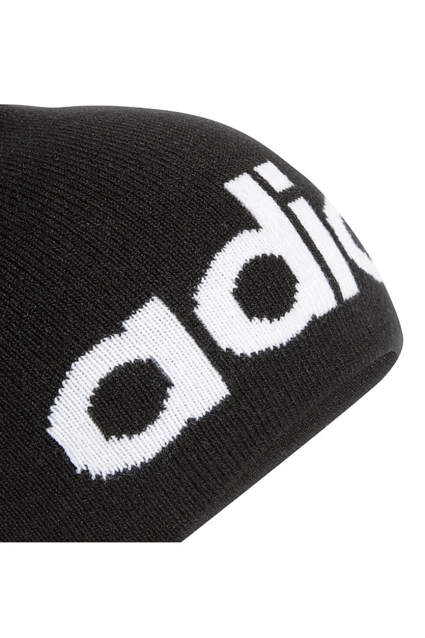 Berretto nero con logo bianco ADIDAS BERRETTO DAILY