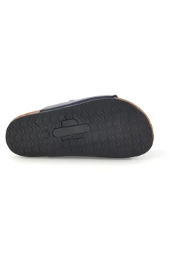 Blaue Hausschuhe mit doppelter Schnalle Pittarello bio 257A206SR
