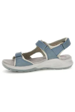 Blaue Sandalen mit Ledereinlegesohle Fly dinamic FD43