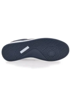 Blaue und weiße Low-Sneaker aus Baumwollgürtel Player Lth