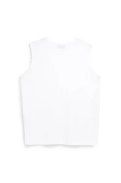 Boardman schlichtes weißes Tank-Top NBY506